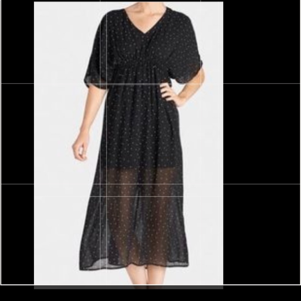 Coco + Carmen Maxi Dress polka dot